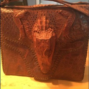 Genuine Alligator Handbag from 1940’s